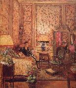 Edouard Vuillard, Genoa wall of a boudoir